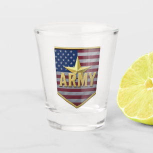 Leger Vlag Schild Shot Glas
