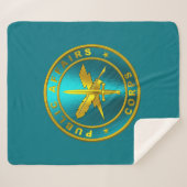 Leger voor openbare aangelegenheden sherpa deken (Voorkant (horizontaal))