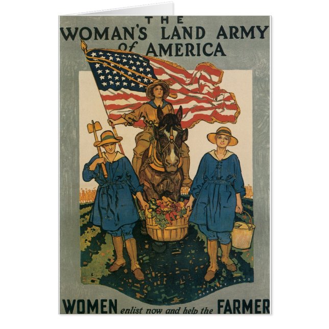 Leger voor vrouwelijk land (Voorkant)