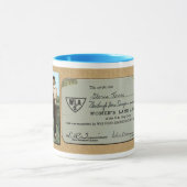 Leger voor vrouwelijk land mok (Midden)