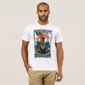 Leger voor vrouwelijk land t-shirt (Voorkant volledig)