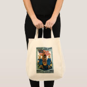Leger voor vrouwelijk land tote bag (Voorkant (product))