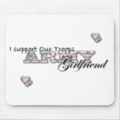 Leger Vriendin-Mousepad Muismat (Voorkant)