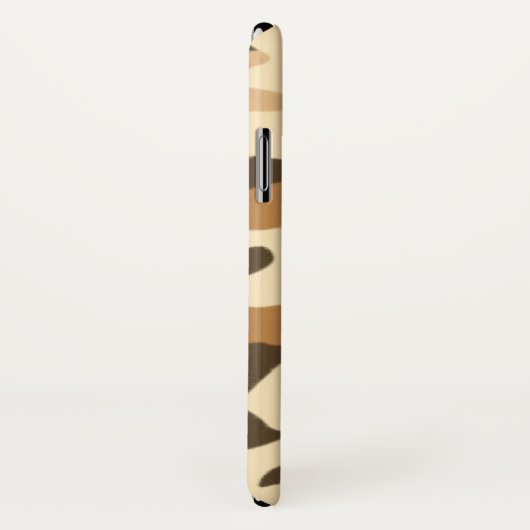Leger Wifey Desert Beige Camo iPhone Case (Achterkant / rechts)