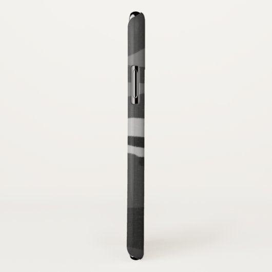 Leger Wifey Winter Gray Camo iPhone Case (Achterkant / rechts)