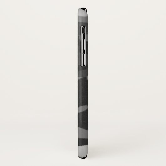 Leger Wifey Winter Gray Camo iPhone Case (Achterkant/links)