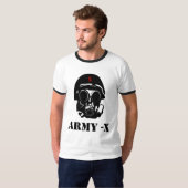 Leger X Soldaat T-shirt (Voorkant volledig)