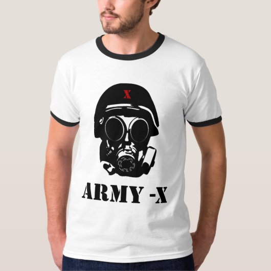 Leger X Soldaat T-shirt (Voorkant)