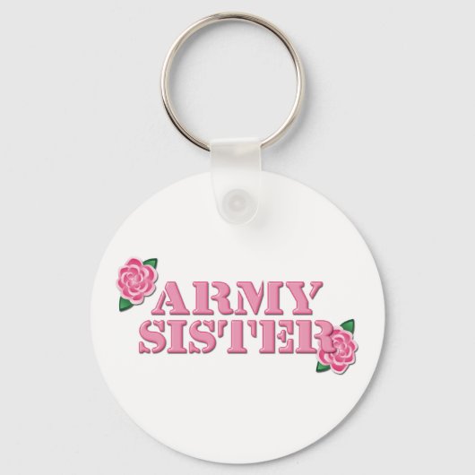 Leger Zuster Roze Sleutelhanger (Voorkant)