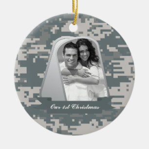 Legeracu's en -honden keramisch ornament