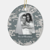 Legeracu's en -honden keramisch ornament (Links)