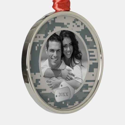 Legeracu's en -honden metalen ornament (Rechts)