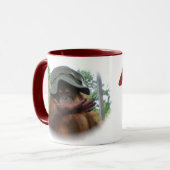 Legerape Mok (Voorkant links)