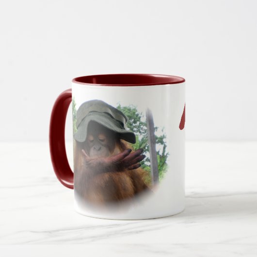 Legerape Mok (Voorkant links)