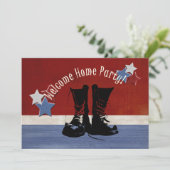 Legerboeken Welkom thuispartij Militaire Kaart (Staand voorkant)