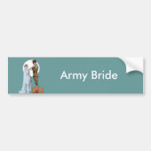 Legerbride Bumpersticker (Voorkant)