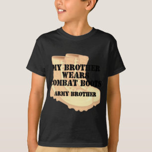 Legerbroeder Broeder-woestijngevechtsboten T-shirt
