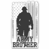 Legerbroer Sticker (Voorkant)