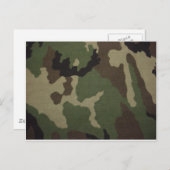 LegerCamo Briefkaart (Voorkant / Achterkant)