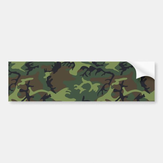 LegerCamo Bumpersticker (Voorkant)