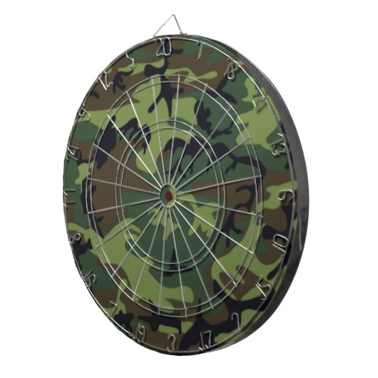 LegerCamo Dartbord (Voorkant Rechts)