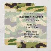 Legercamo Kaart (Voorkant / Achterkant)