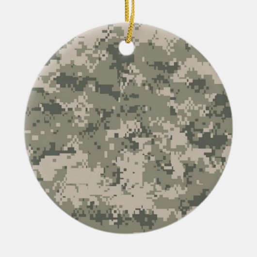 LegerCamo Keramisch Ornament (Voorkant)