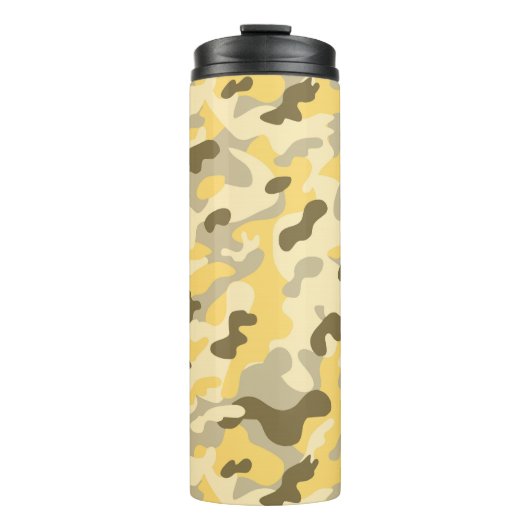 Legercamo-print Thermosbeker (Voorkant)