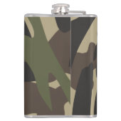 Legercamouflage heupfles (Achterkant)