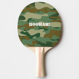 Legercamouflage pingpongpeddel voor tafeltennis tafeltennisbatje