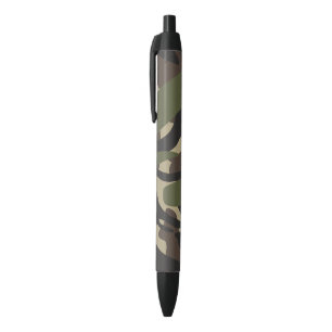 LegerCamouflage Zwarte Inkt Pen