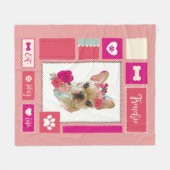 Legerdeken | Middelgroot | blozen Fleece Deken (Voorkant (Horizontaal))