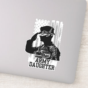 legerdochter sticker