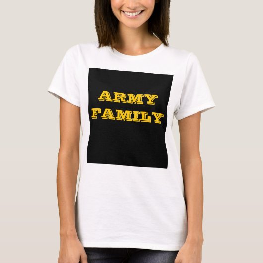 Legerfamilie T-Shirt (Voorkant)