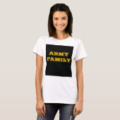 Legerfamilie T-Shirt (Voorkant volledig)