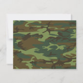 Legerfoto Bedankkaart (Achterkant)