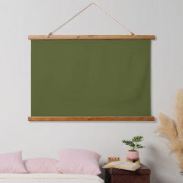 Legergroen 36 "x26" Horizontaal Hangend Wandkleed
