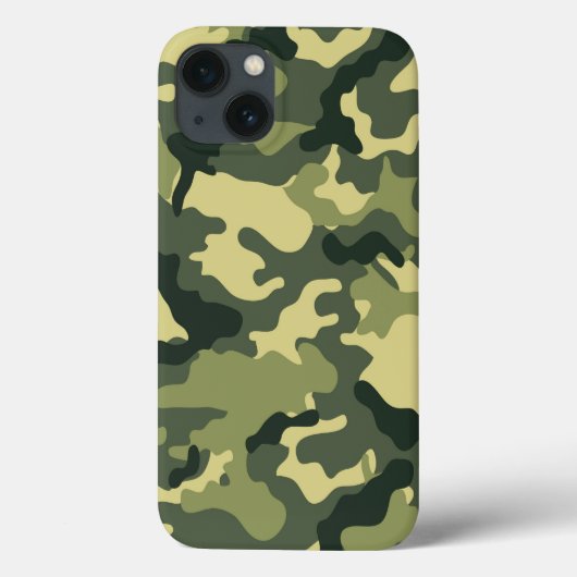 Legergroen Camouflage Patroon Case-Mate iPhone Case (Achterkant)