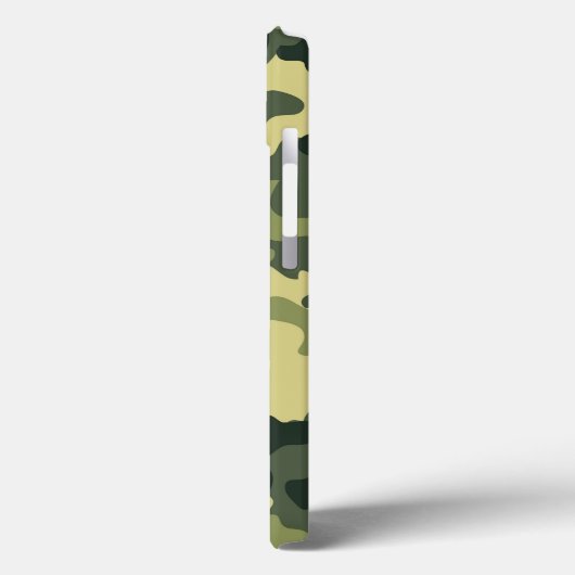 Legergroen Camouflage Patroon Case-Mate iPhone Case (Achterkant / Links)