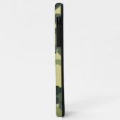 Legergroen Camouflage Patroon Case-Mate iPhone Case (Achterkant/links)