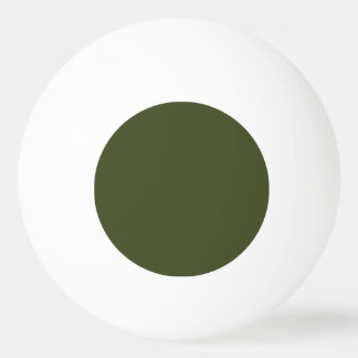 Legergroen Effen Kleur Pingpongbal