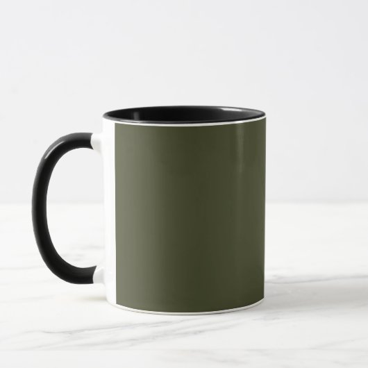 Legergroen Mok (Links)