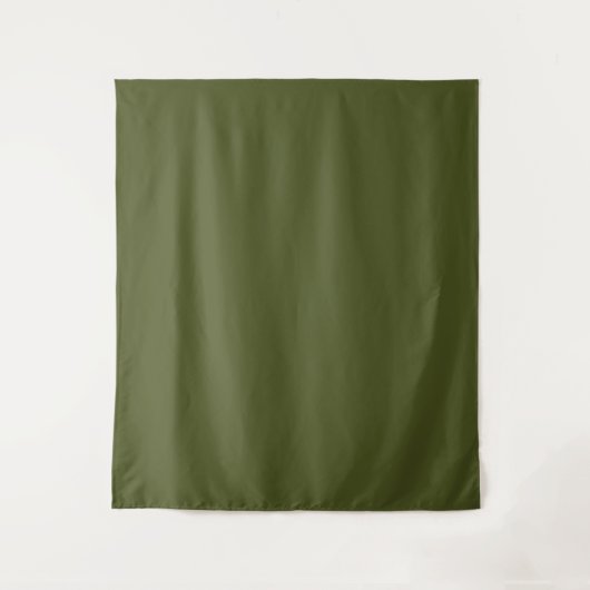 Legergroen Wandkleed (Voorkant)