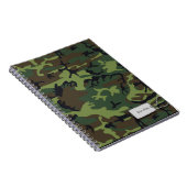Legergroene militaire Camouflage Notitieboek (Rechterzijde)