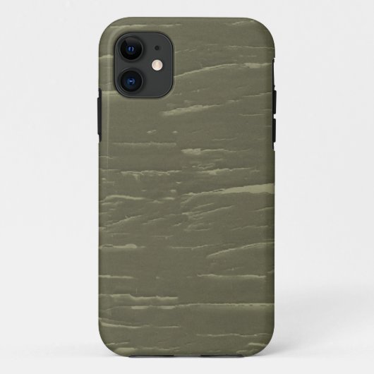 Legergroene schors camouflage Case-Mate iPhone case (Achterkant)