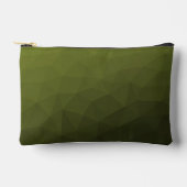 Legergroene verloop geometrisch meshpatroon etui (Voorkant)
