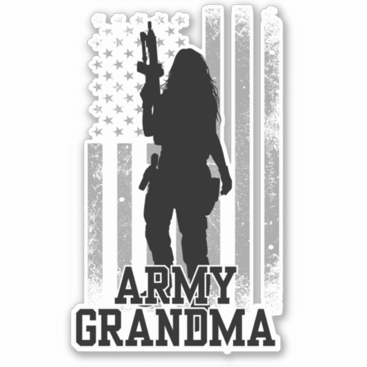 Legergrootma Sticker (Voorkant)