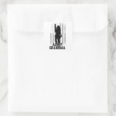 Legergrootma Vierkante Sticker (Tas)