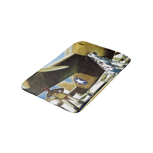 Legerhond Badmat (Gekanteld)