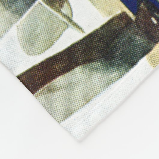 Legerhond Fleece Deken (Hoek)